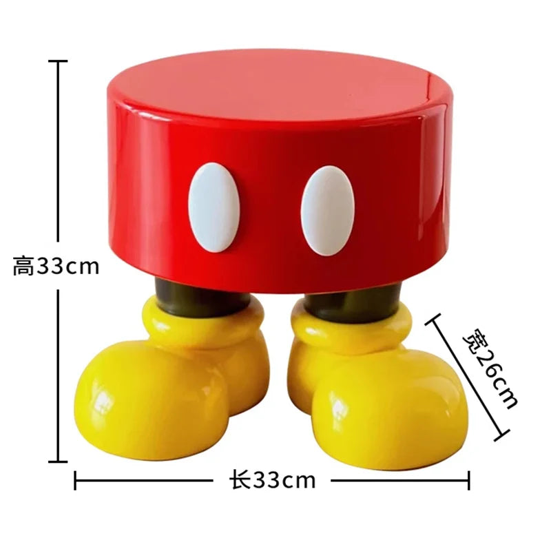 Puff da Gioco Mickey Mouse – Soluzione di Stoccaggio Pratica e Allegra per Bambini