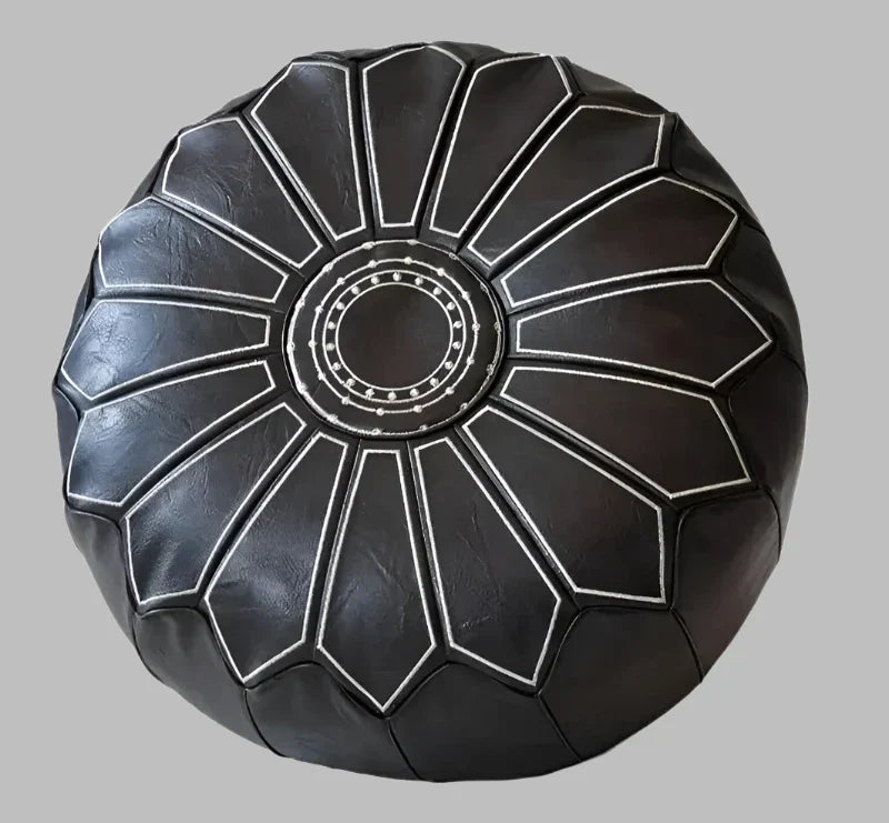 Pouf in Pelle Lussuosa – Comfort e Design