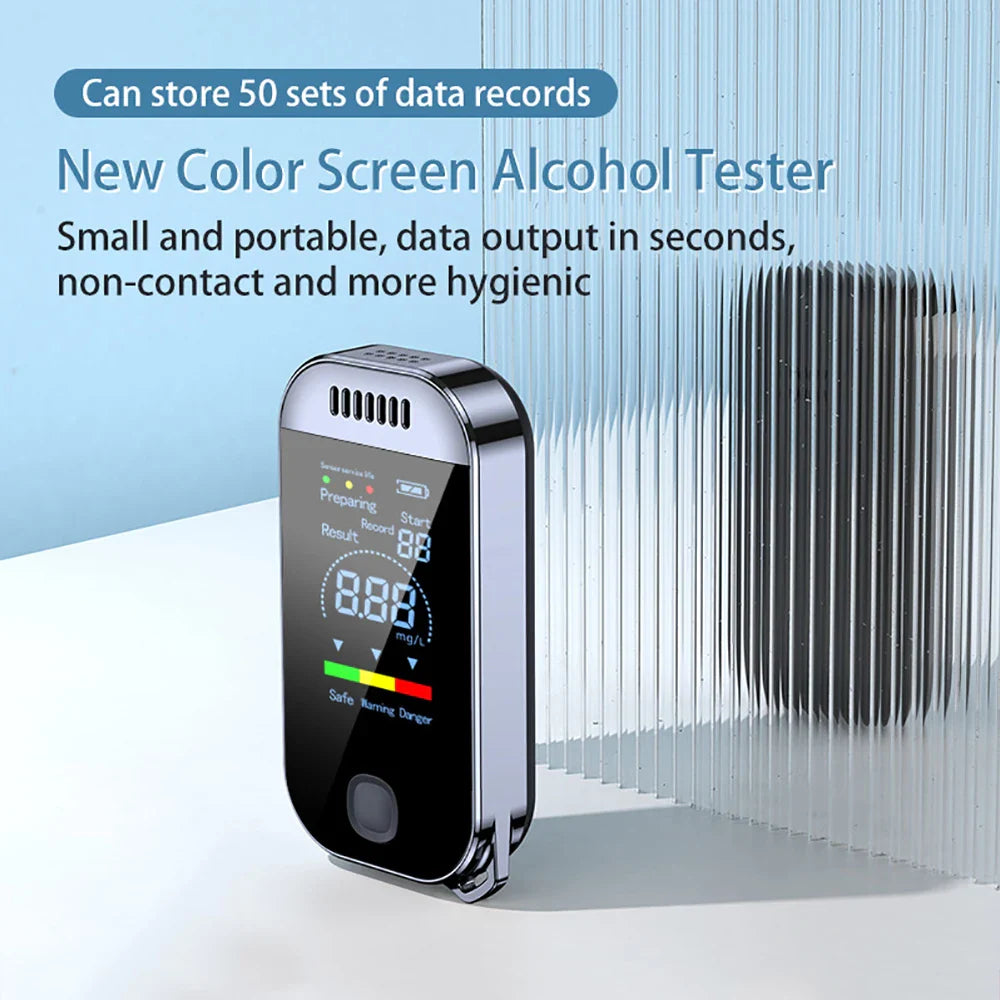 Tester di Alcol alito Digitale – Test Professionale con Schermo LCD