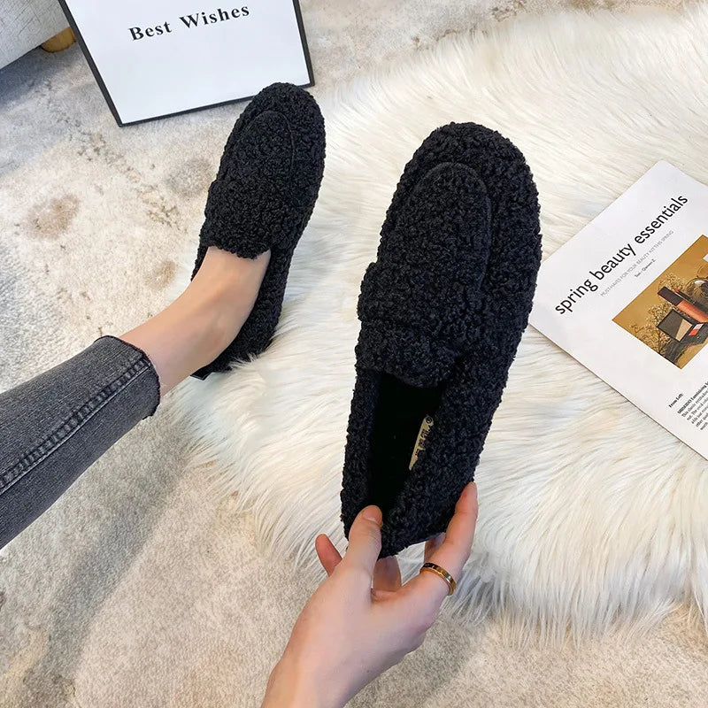 Lana Teddy Loafers – Caldi, Confortevoli e Alla Moda