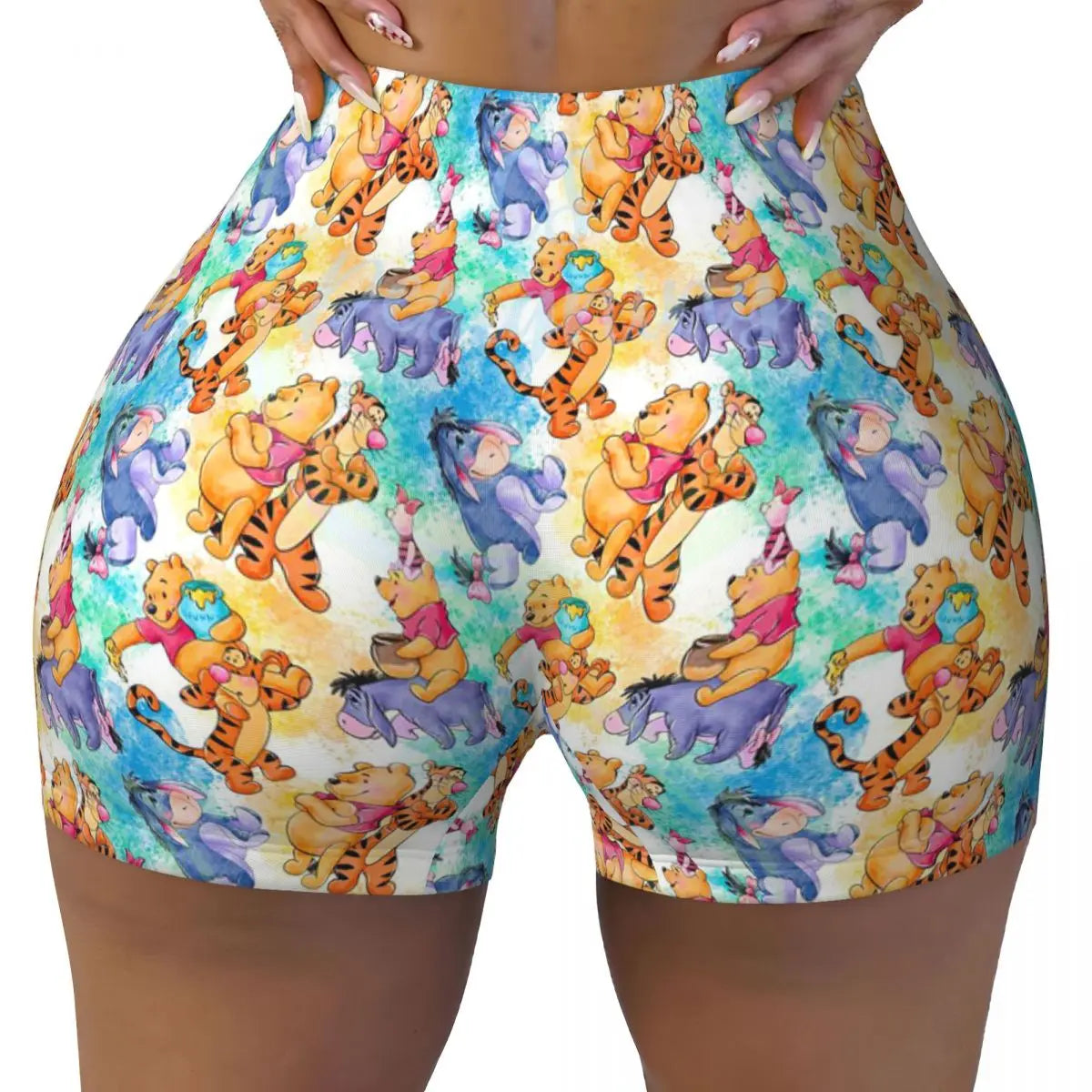 Pantaloni Sportivi e Yoga con Stampa Tigger per Donne – Confortevoli e Stilosi per Giornate Attive