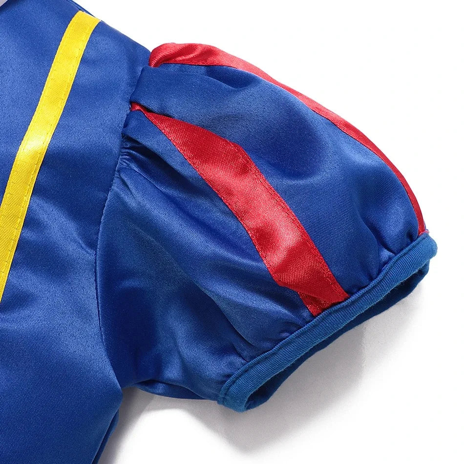 Abito da Principessa Biancaneve – Con Mantello, Tiara e Accessori Magici