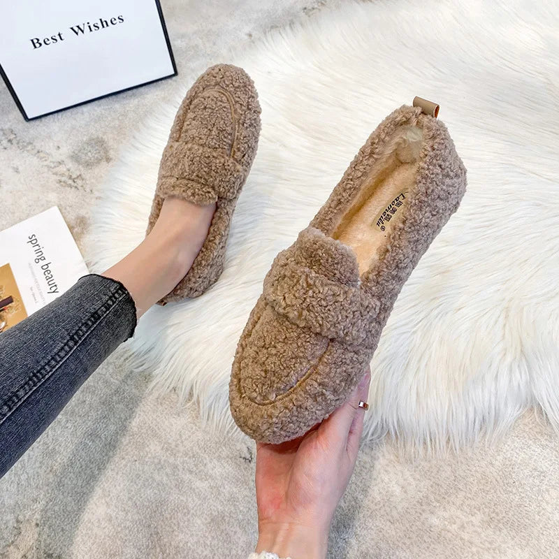 Lana Teddy Loafers – Caldi, Confortevoli e Alla Moda