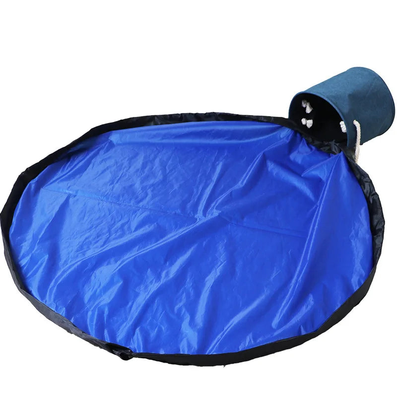 Sacca di Stoccaggio e Tappeto da Gioco LEGO - Ampia e Pratica per Bambini