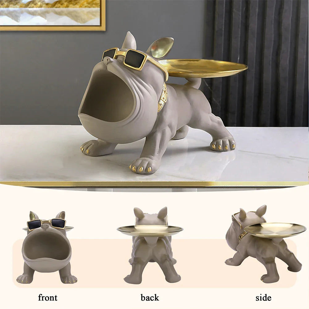 Statuetta di Cane Chic - Decorazione Giocosa e Stilos