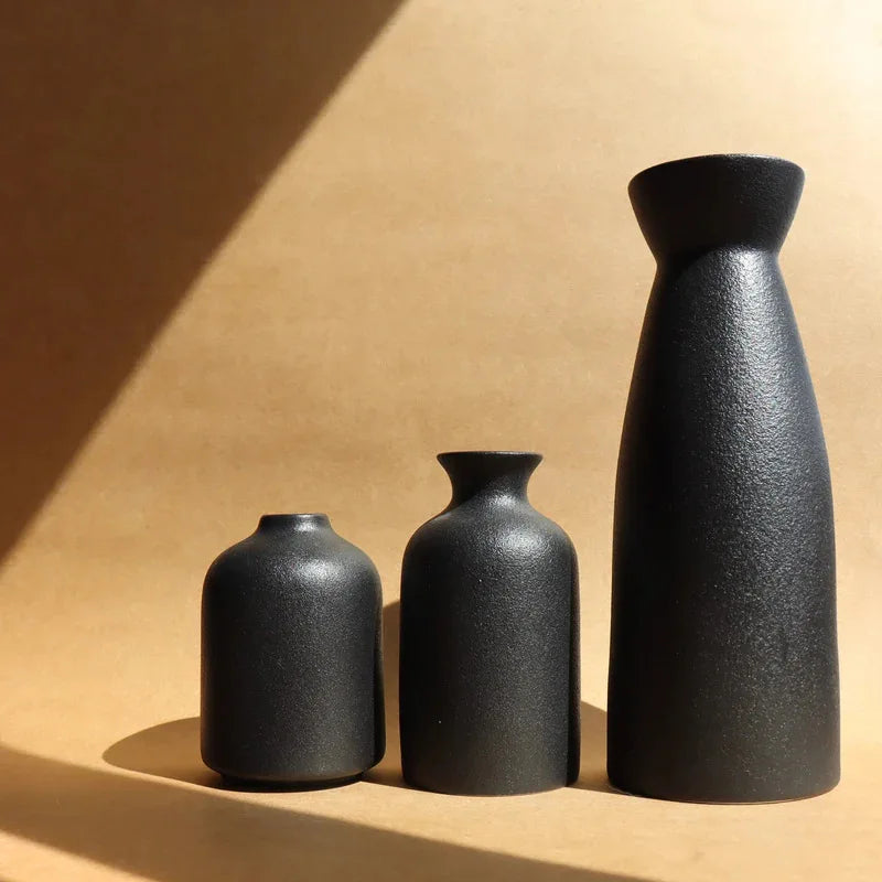 Set di Vasi Ceramici Minimalisti - Senza Tempo ed Elegante