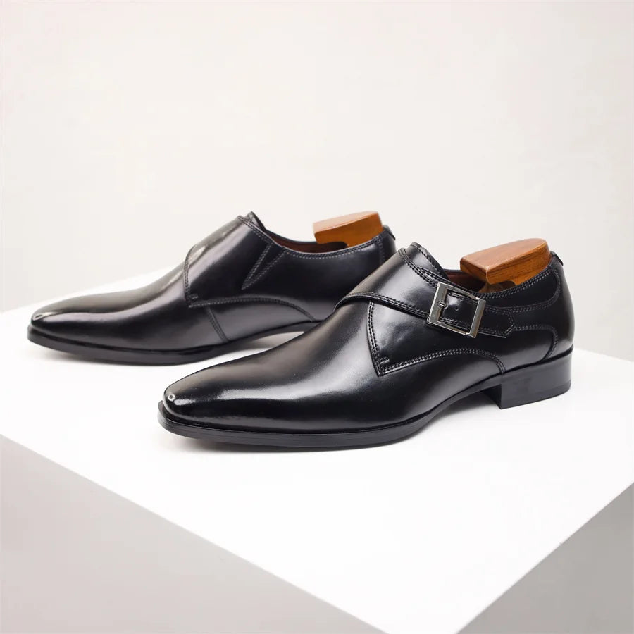 Scarpe da Uomo Torino Monk Strap – Design Moderno e Raffinato