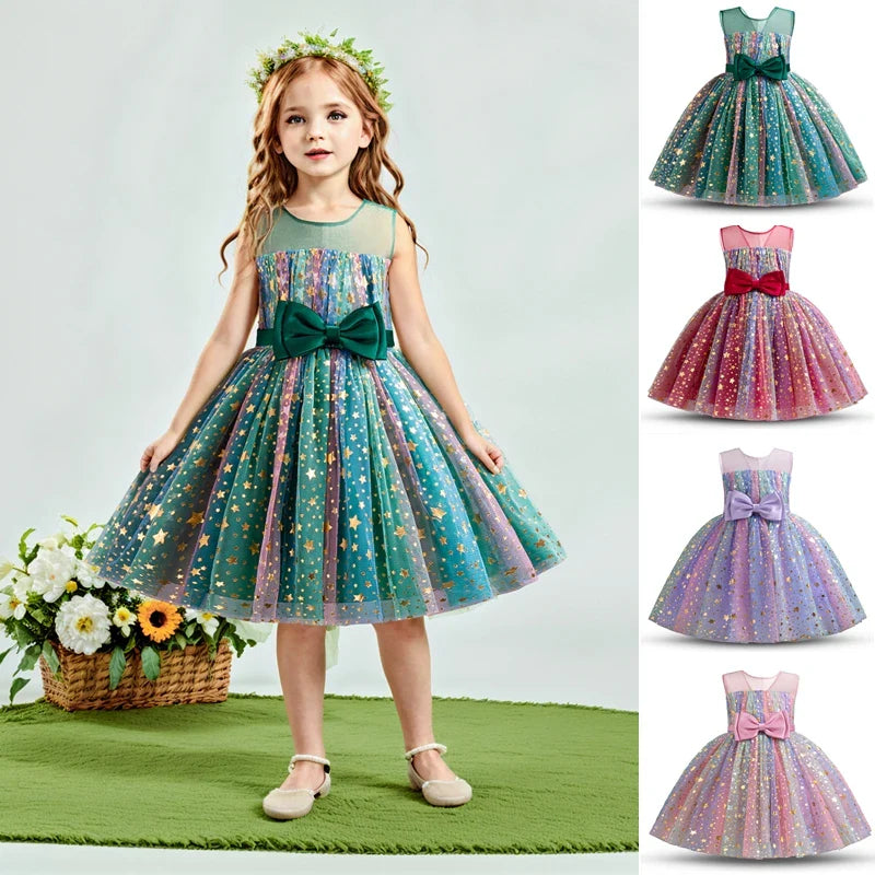 Lieveke Magische Tutu Dress - Abito Incantato Colorato per Feste