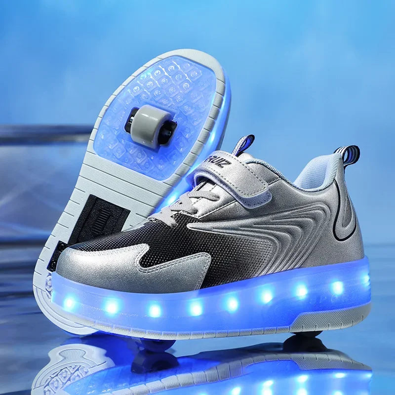 LightRiders - Scarpe LED con Ruote per Bambini