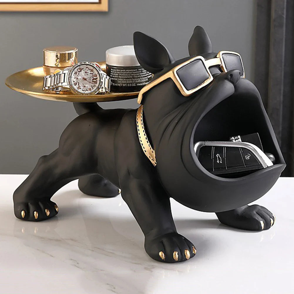 Statuetta di Cane Chic - Decorazione Giocosa e Stilos