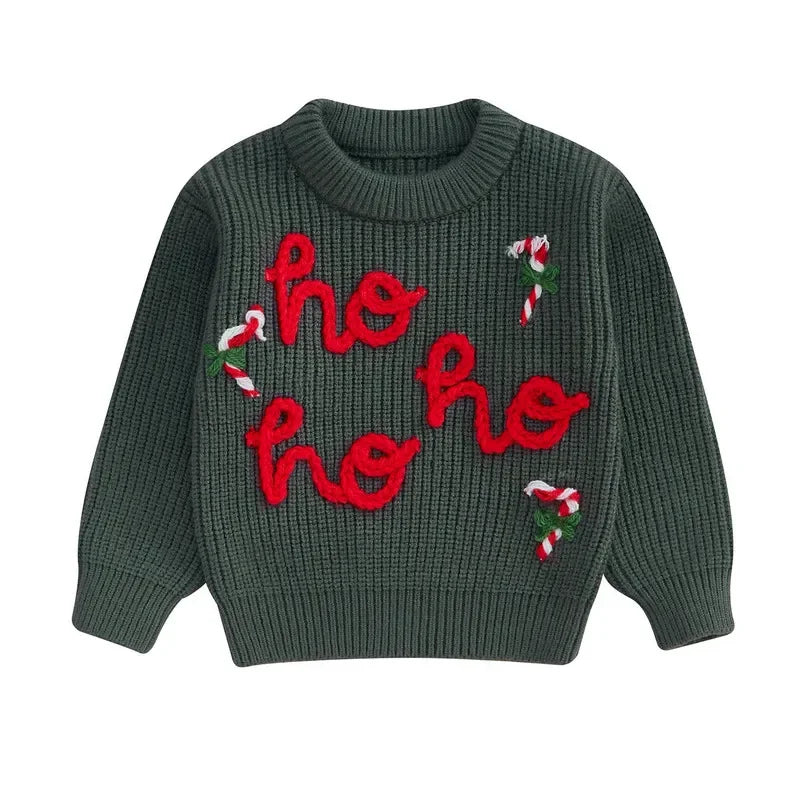 Ho Ho Ho Maglione per Bambini - Calore Festivo