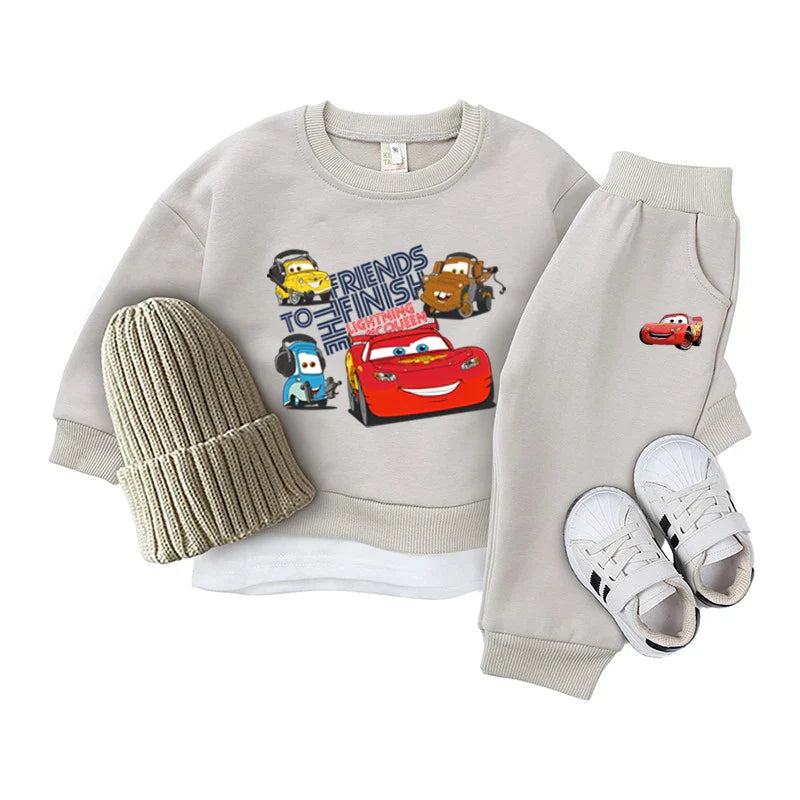 Set di Abbigliamento Lightning McQueen per Bambini – Comodo e Divertente per Ragazzi e Ragazze