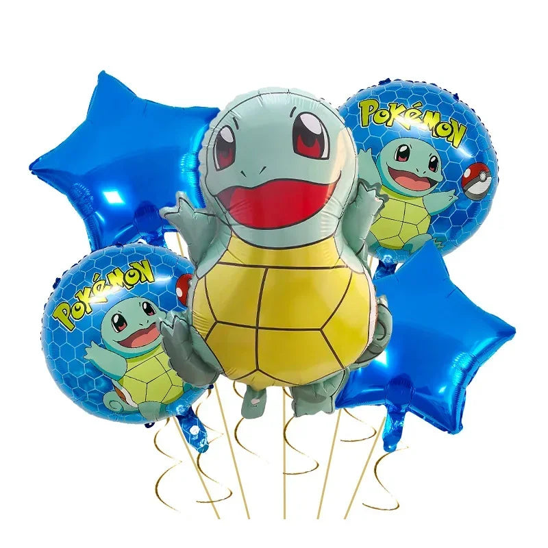 Palloncini in Alluminio di Pikachu e Charmander – Decorazioni per Feste per Fan di Pokémon