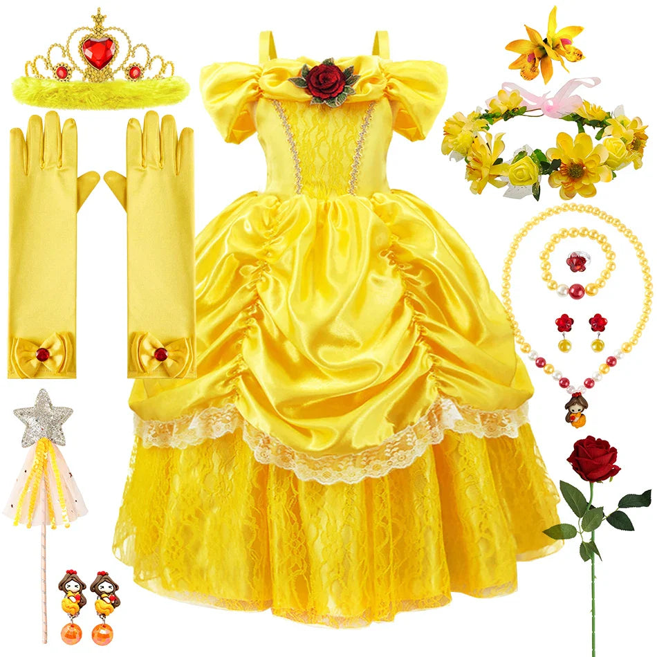 Abito da Principessa per Bambine – Incantevole ed Elegante Outfit Cosplay