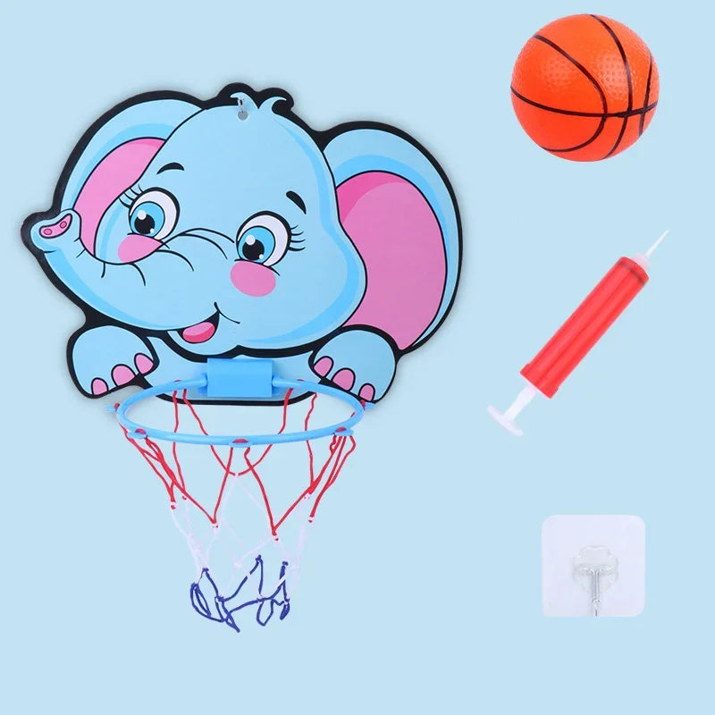 Set di Basket per Giocattoli Dinosaurusi – Giocattolo Divertente e Attivo per Bambini da 1 a 4 Anni