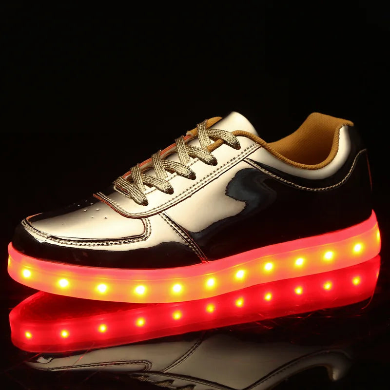 Scarpe Stralucenti - Scarpe LED per Bambini che Brillano