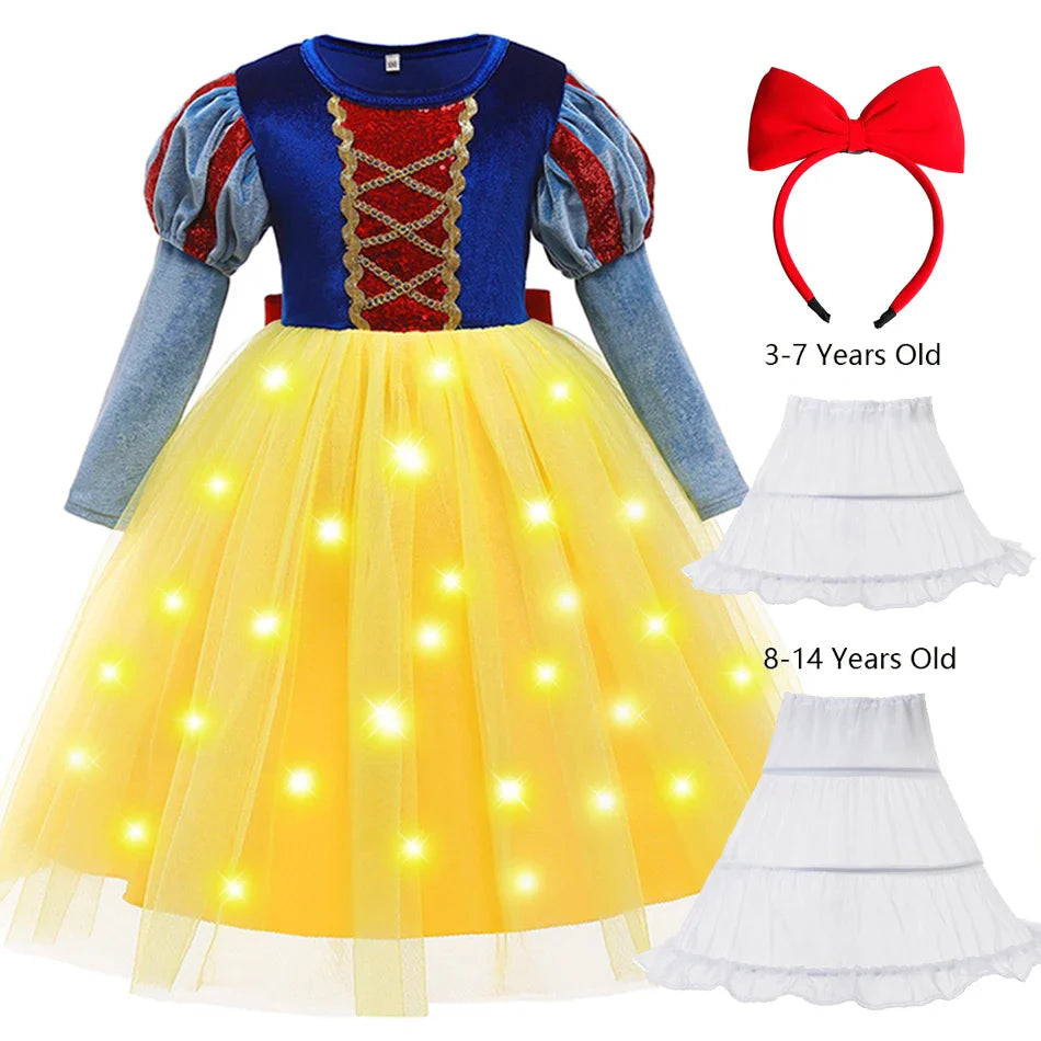 Abito da Principessa Incantevole Sophia per Bambini - Costume Magico per Feste