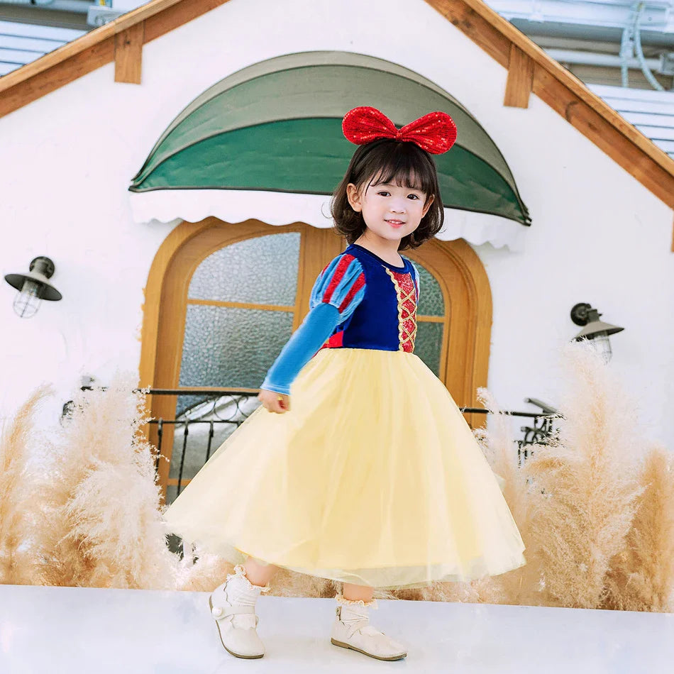 Abito da Principessa Incantevole Sophia per Bambini - Costume Magico per Feste