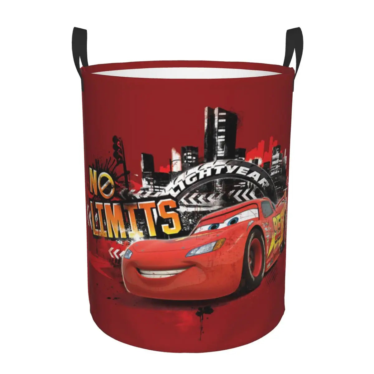 Cesto per il Lavaggio Cars Lightning McQueen – Cesto Ampio e Pieghevole per Vestiti