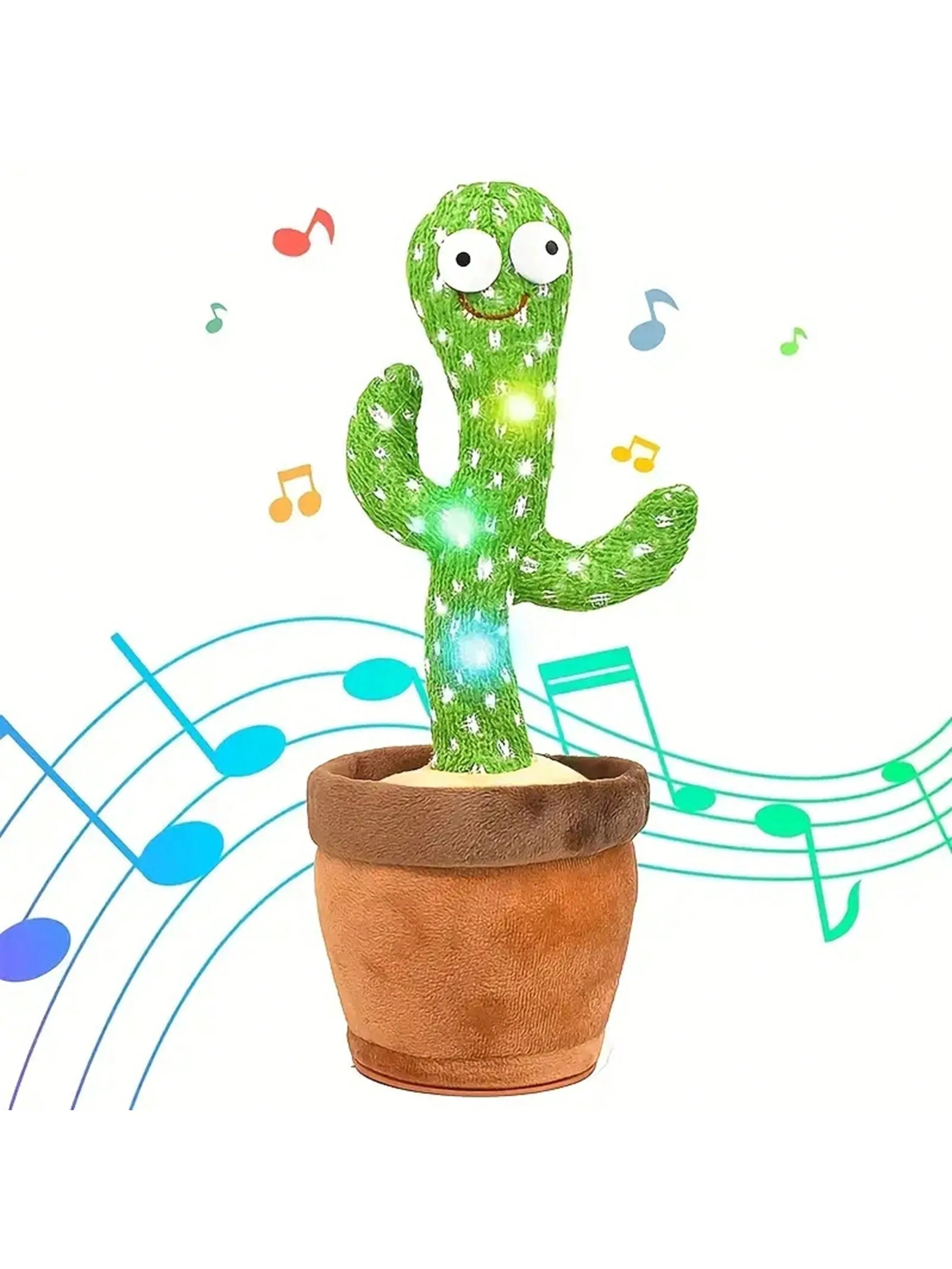 Cactus Danzerino – Giocattolo Interattivo con Musica e Luce