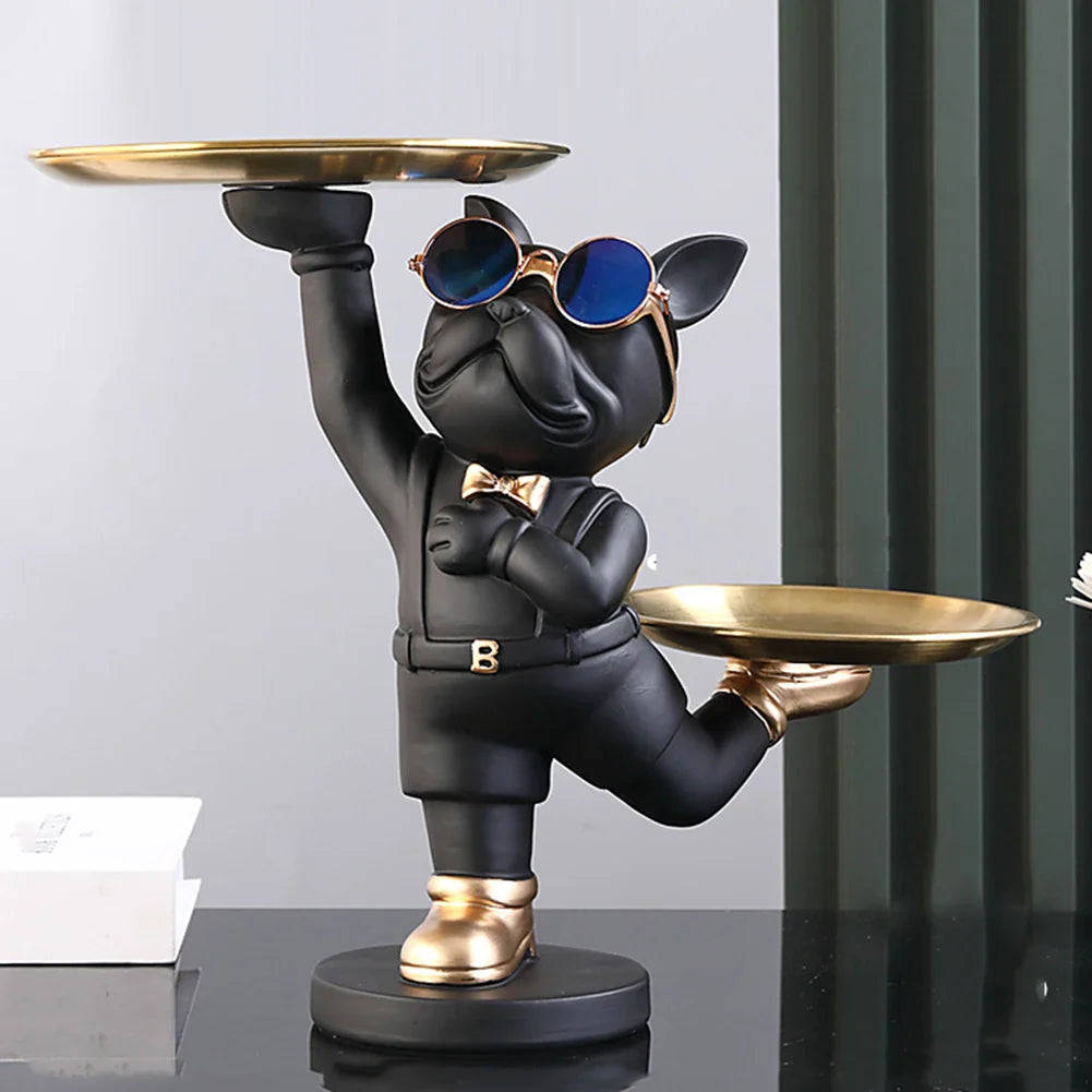 Statuetta di Cane Chic - Decorazione Giocosa e Stilos
