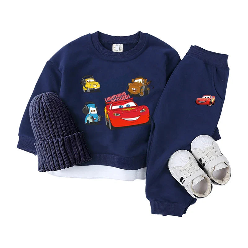 Set di Abbigliamento Lightning McQueen per Bambini – Comodo e Divertente per Ragazzi e Ragazze