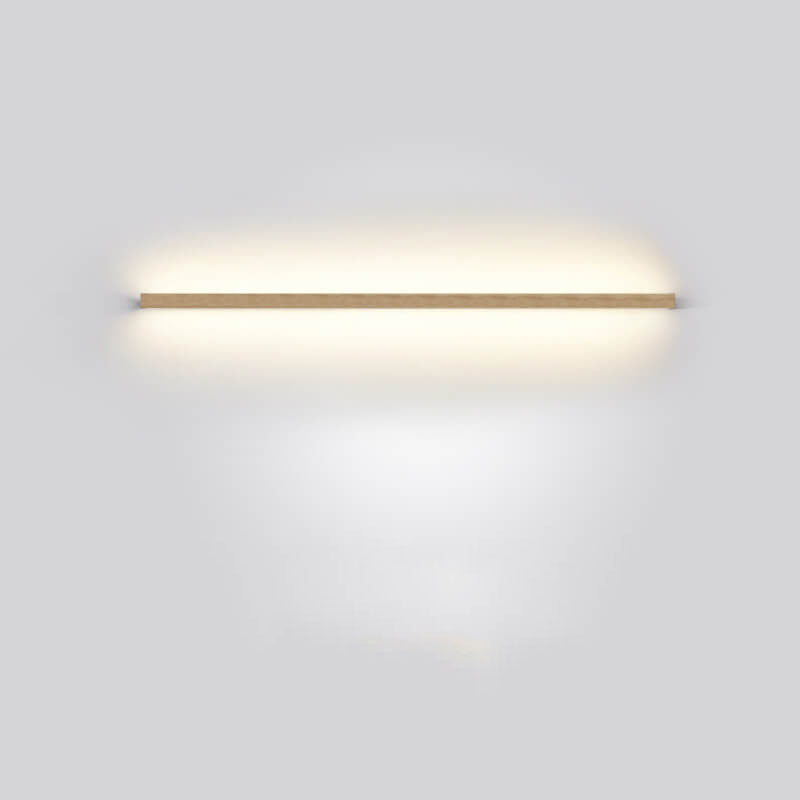 Lampada da Parete in Legno Minimalista – Illuminazione Atmosferica per Ogni Ambiente