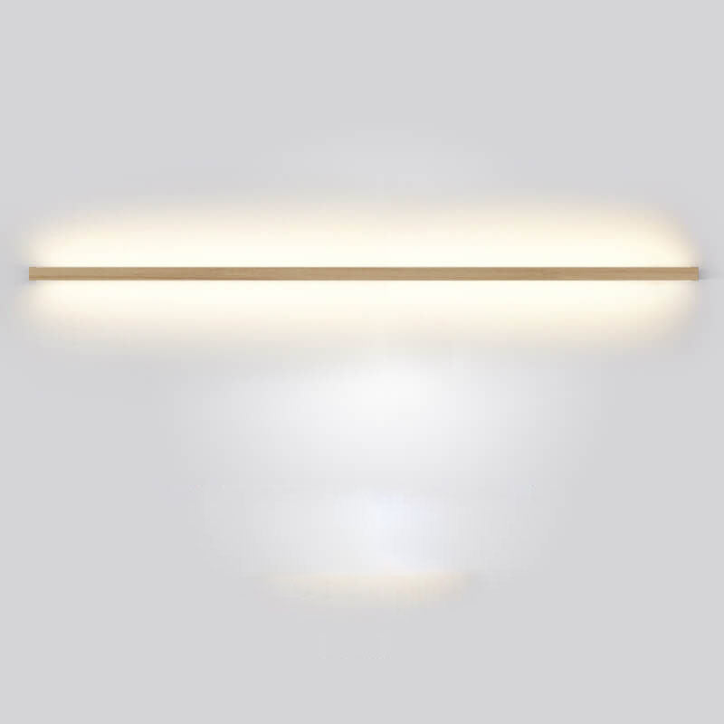Lampada da Parete in Legno Minimalista – Illuminazione Atmosferica per Ogni Ambiente