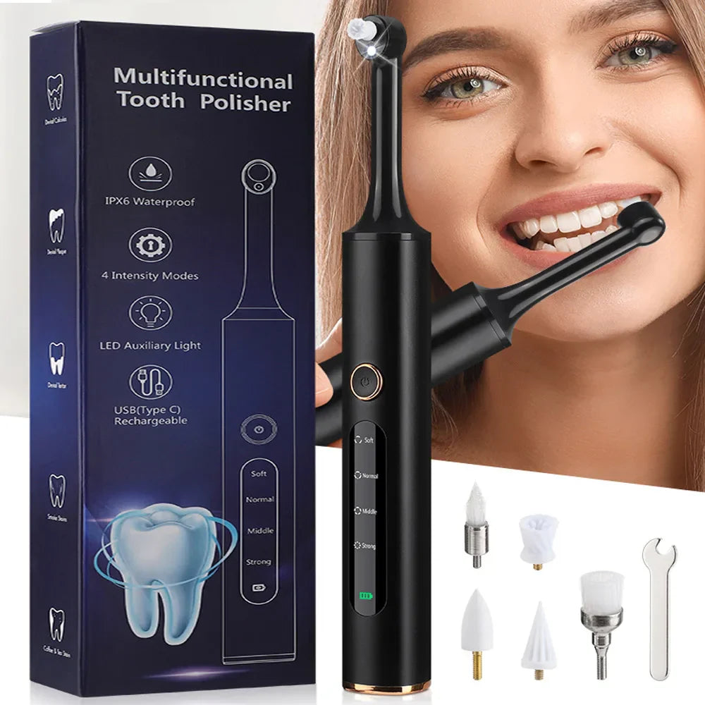 DentBright 5-in-1 Lucidatore Dentale Senza Fili – Denti Brillanti e Sani