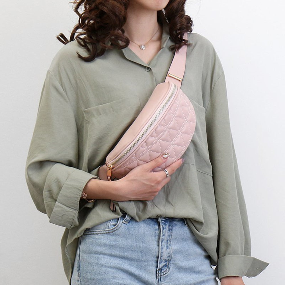 UrbanFlex Bag - Borsa alla Moda per Fianchi e Crossbody in Pelle Vegana