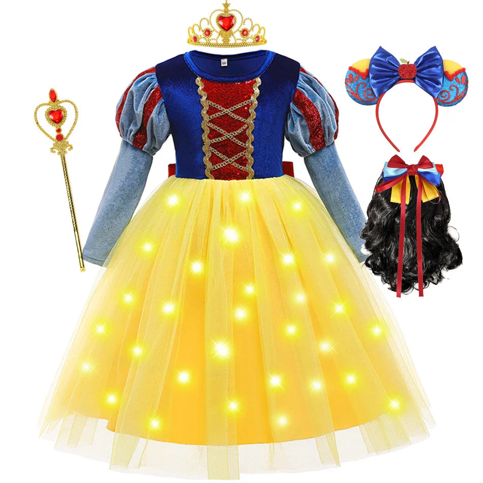 Abito da Principessa Incantevole Sophia per Bambini - Costume Magico per Feste