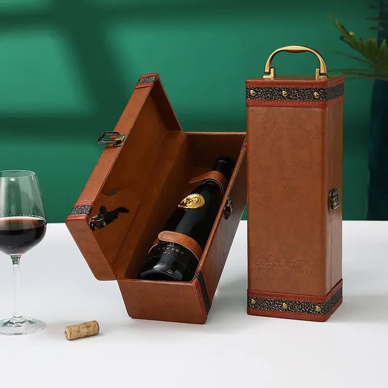 Cofanetto Vino Luxe - Elegante custodia per vino e accessori
