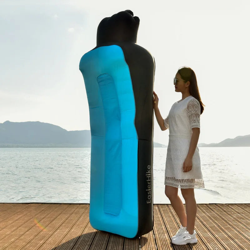 Divano Gonfiabile per Esterni - Sedia a Sdraio Portatile per Campeggio e Spiaggia