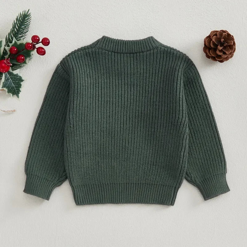 Ho Ho Ho Maglione per Bambini - Calore Festivo