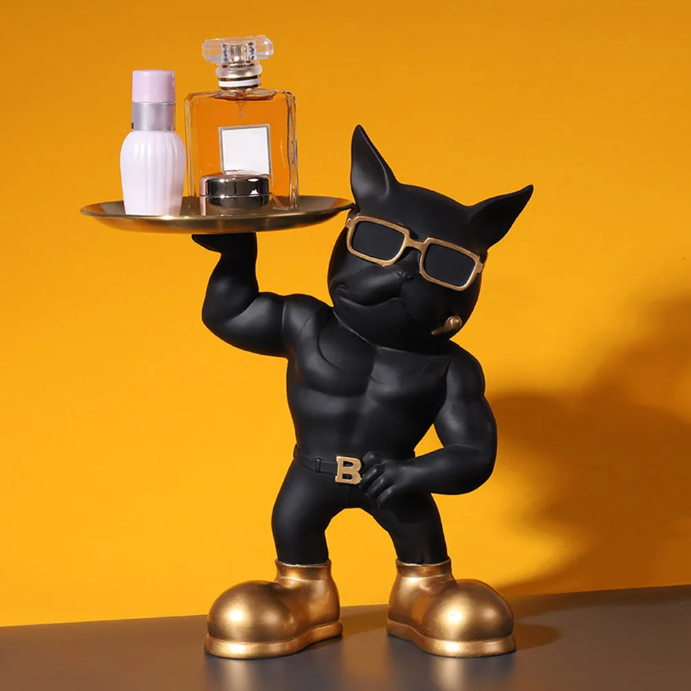 Statuetta di Cane Chic - Decorazione Giocosa e Stilos
