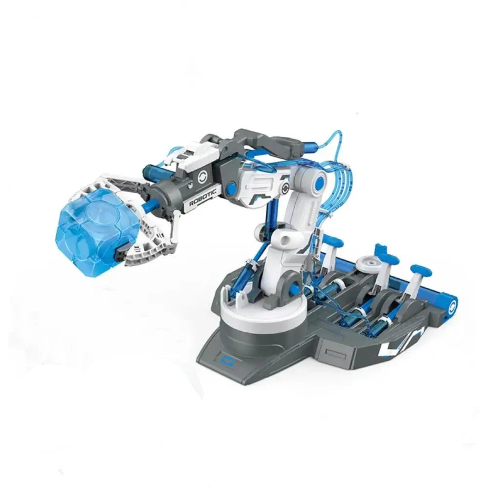 Set di Costruzione del Braccio Robotico Idraulico – Giocattolo Educativo 3-in-1