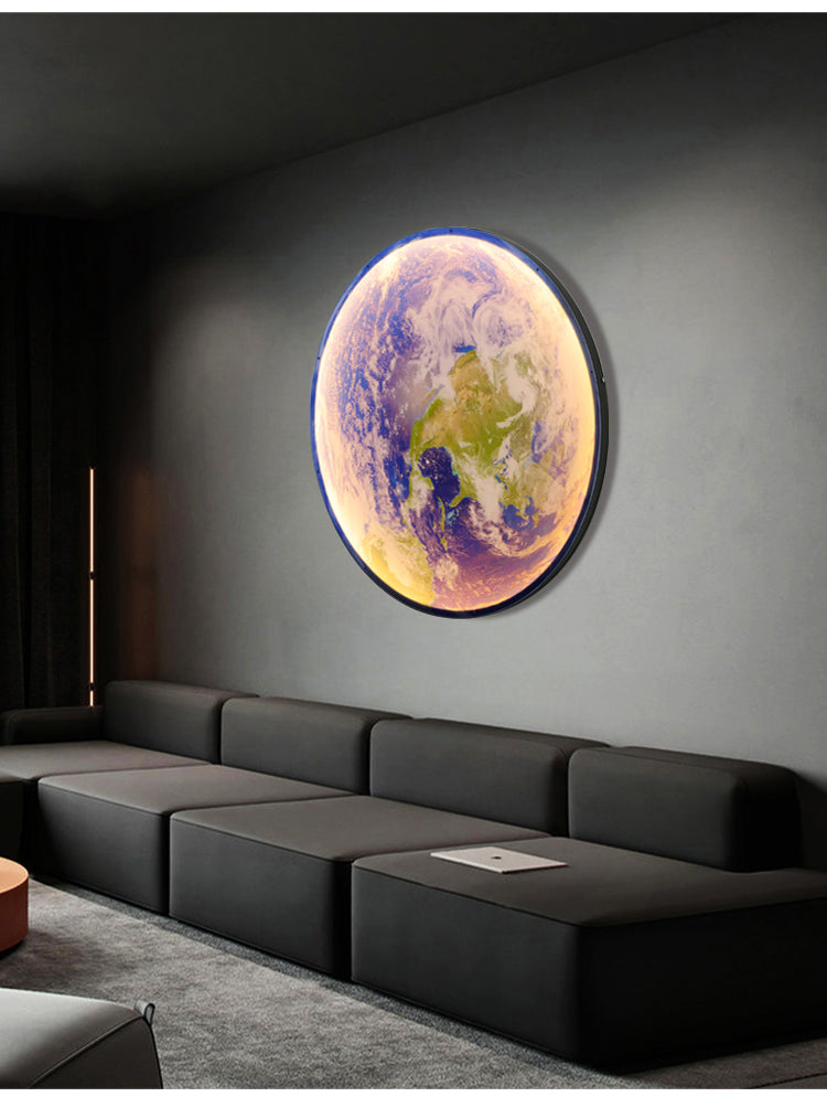 Luna Lampada da Soffitto 3D – Atmosfera Magica e Luce Calda