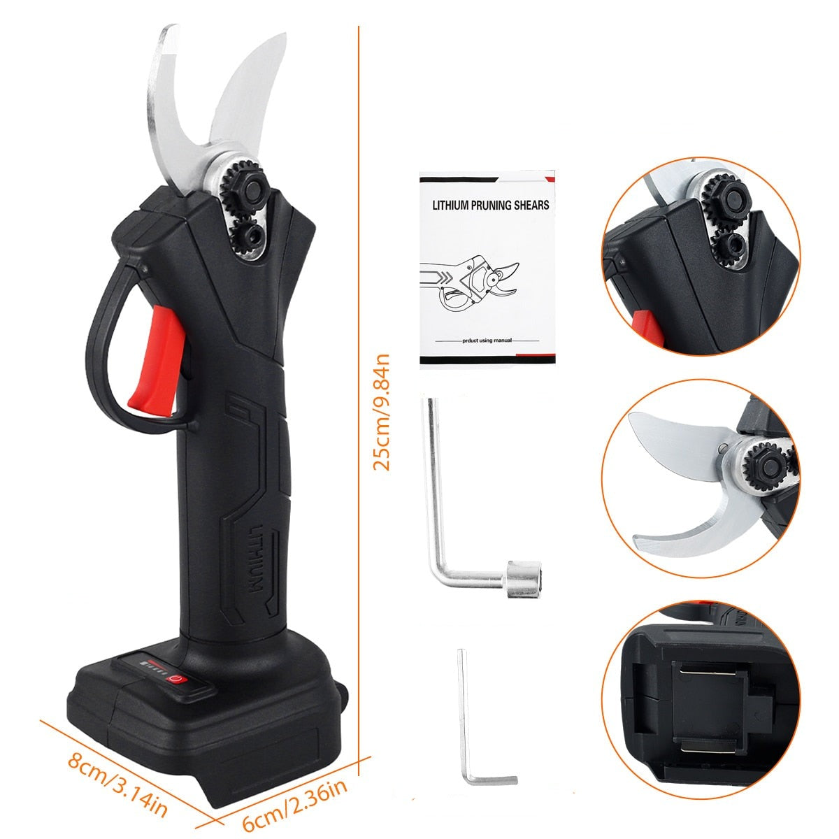 EcoSnip - Forbici Elettriche Senza Filo