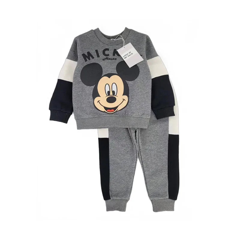 Set in Fleece di Topolino per Bambini – Felpa a Maniche Lunghe e Pantaloni