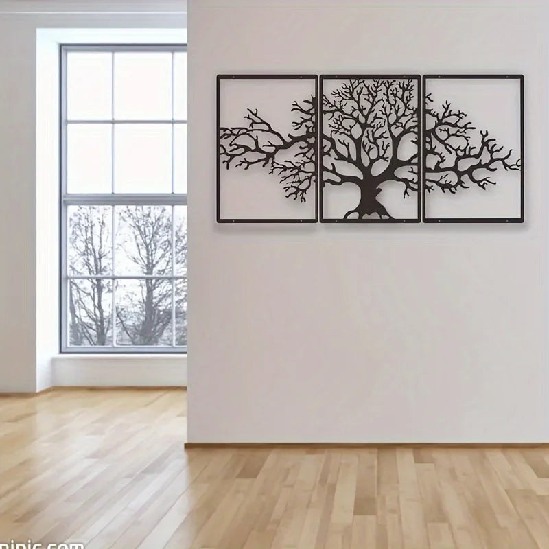 Albero della Vita Decorazione da Parete in Metallo – Senza Tempo e Simbolico