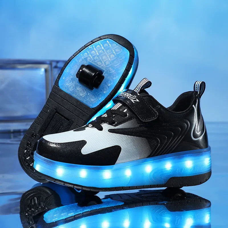 LightRiders - Scarpe LED con Ruote per Bambini