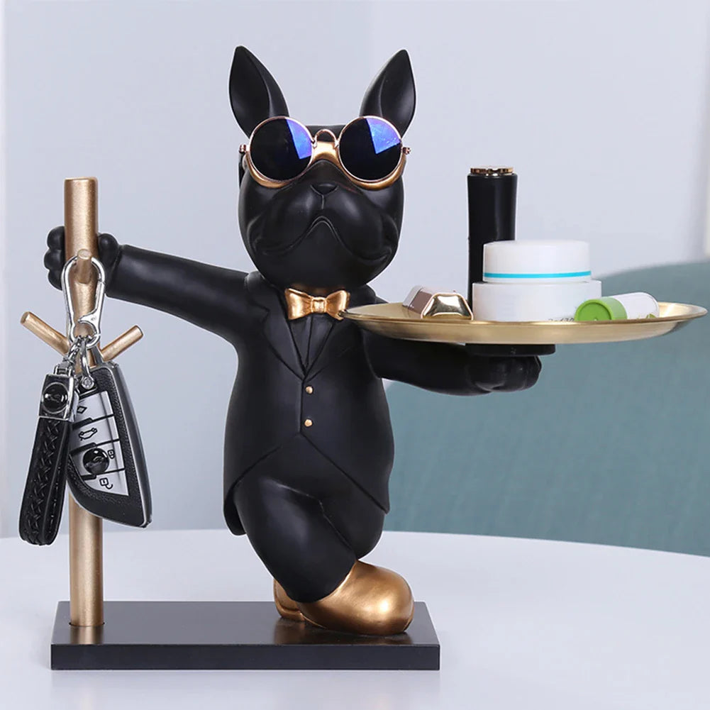 Statuetta di Cane Chic - Decorazione Giocosa e Stilos