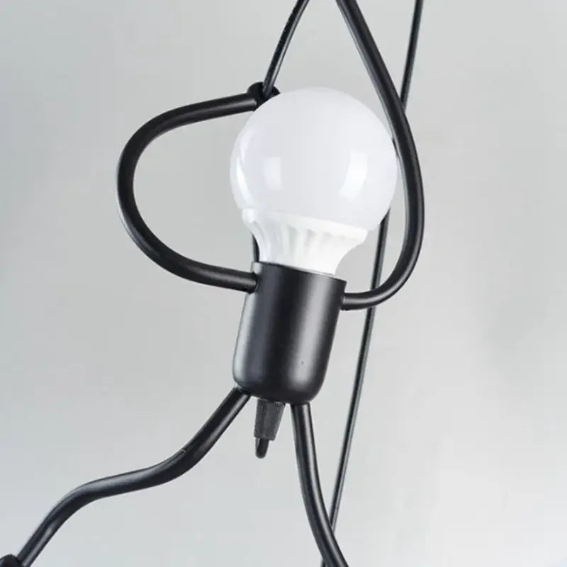 FunkyLight - Lampada a Sospensione Creativa a Forma di Figura Giocosa