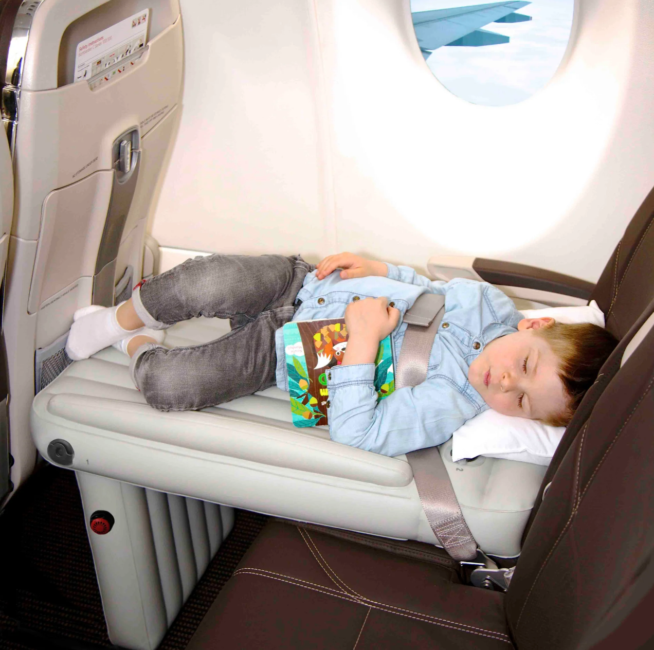 KidComfort Letto Gonfiabile per Aereo - Comodo e Pratico per Bambini