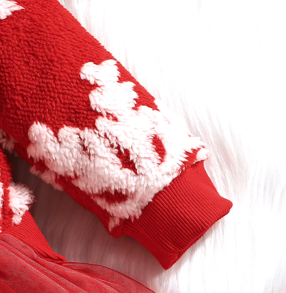 Abito da festa di Anna - Outfit invernale caldo e carino