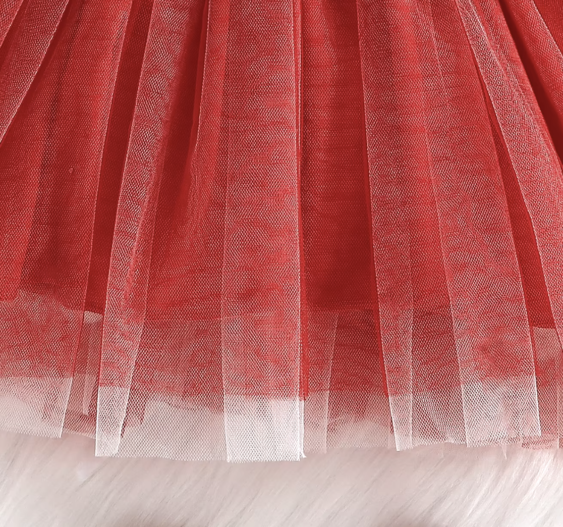 Abito da festa di Anna - Outfit invernale caldo e carino