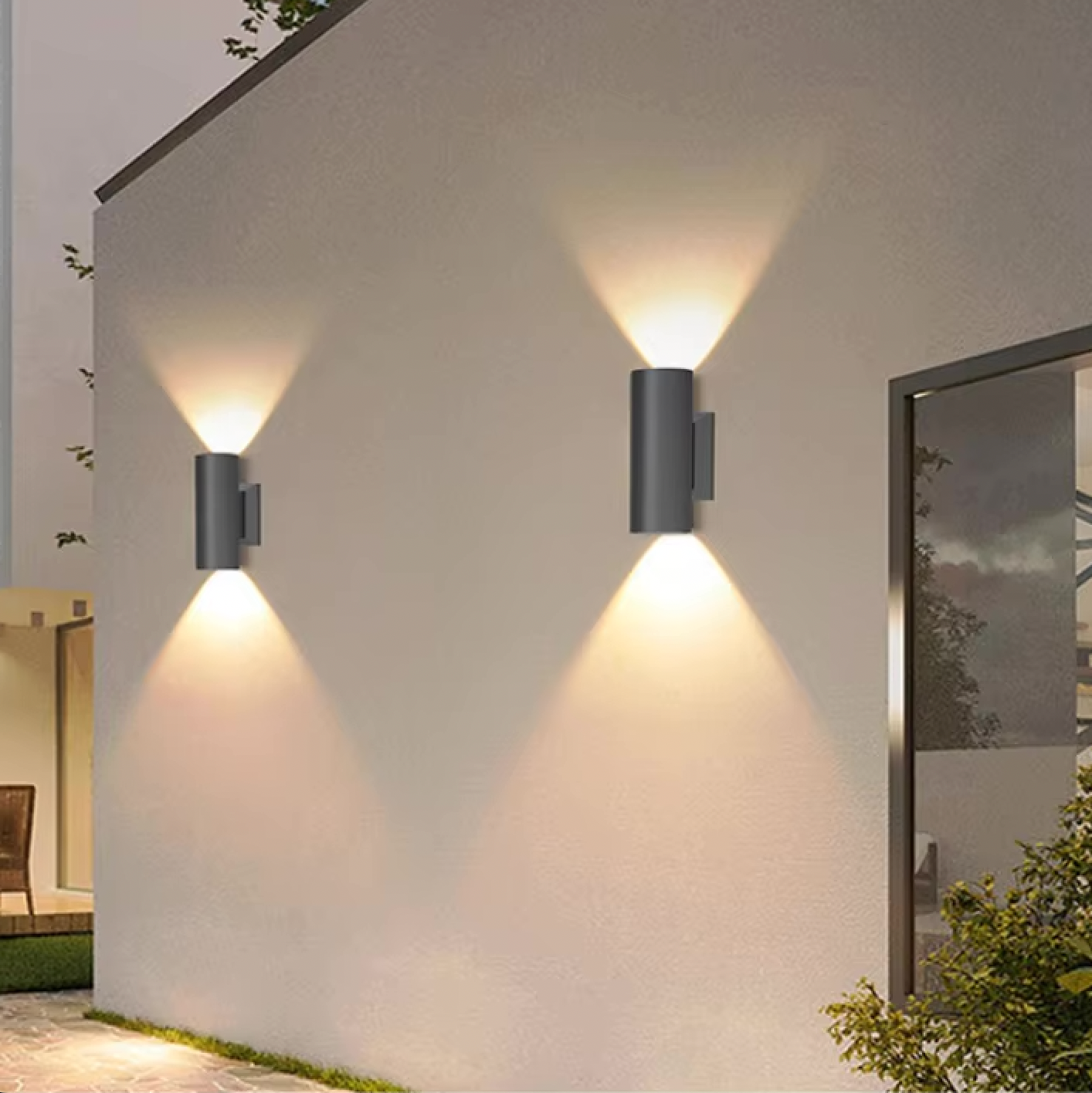 Lampada LED da Esterno per Muro – Design Resistente alle Intemperie e Moderno