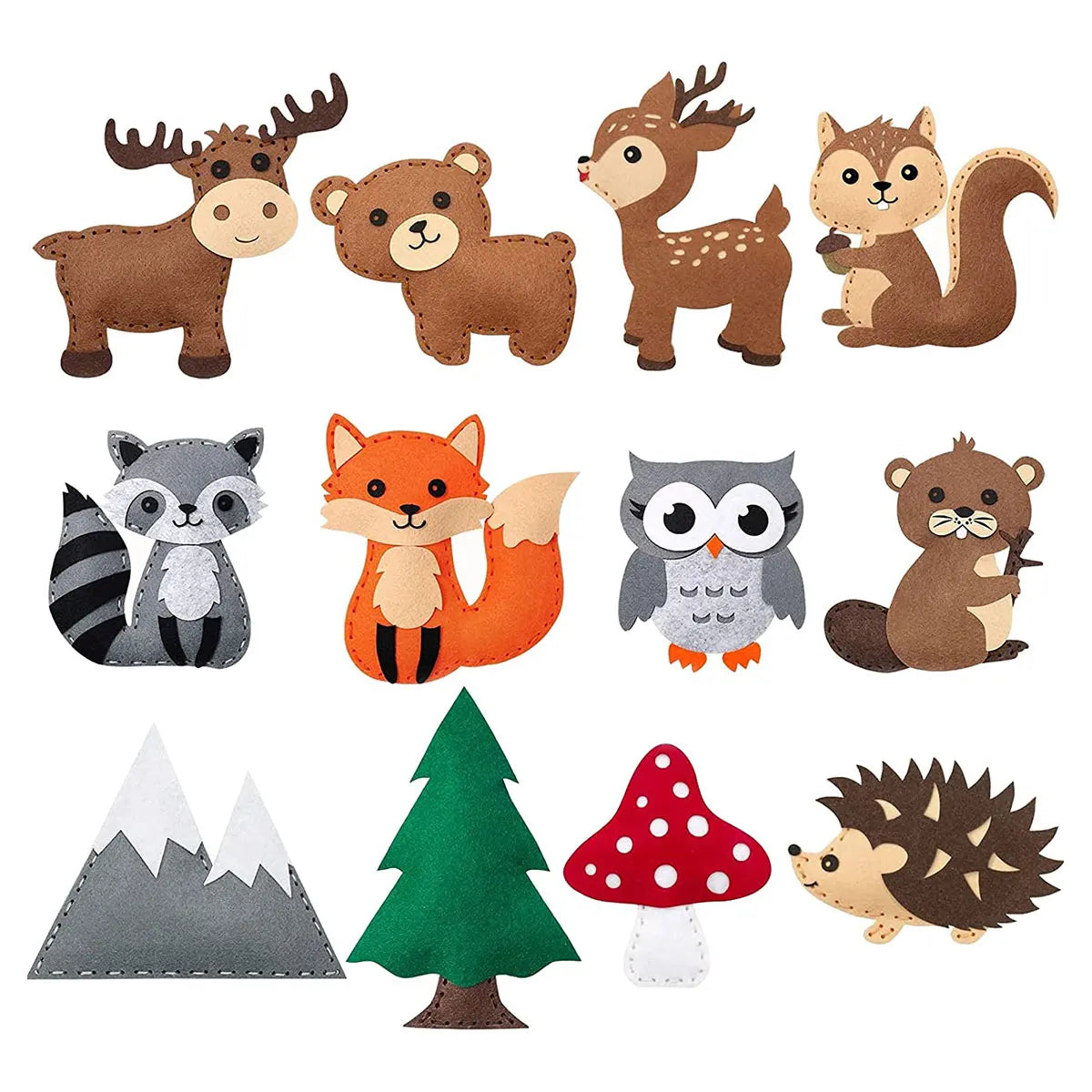 Kit di Cucito Allegro - Creatività e Divertimento per Bambini