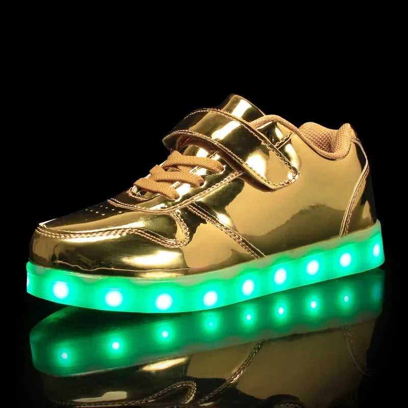 Scarpe Stralucenti - Scarpe LED per Bambini che Brillano