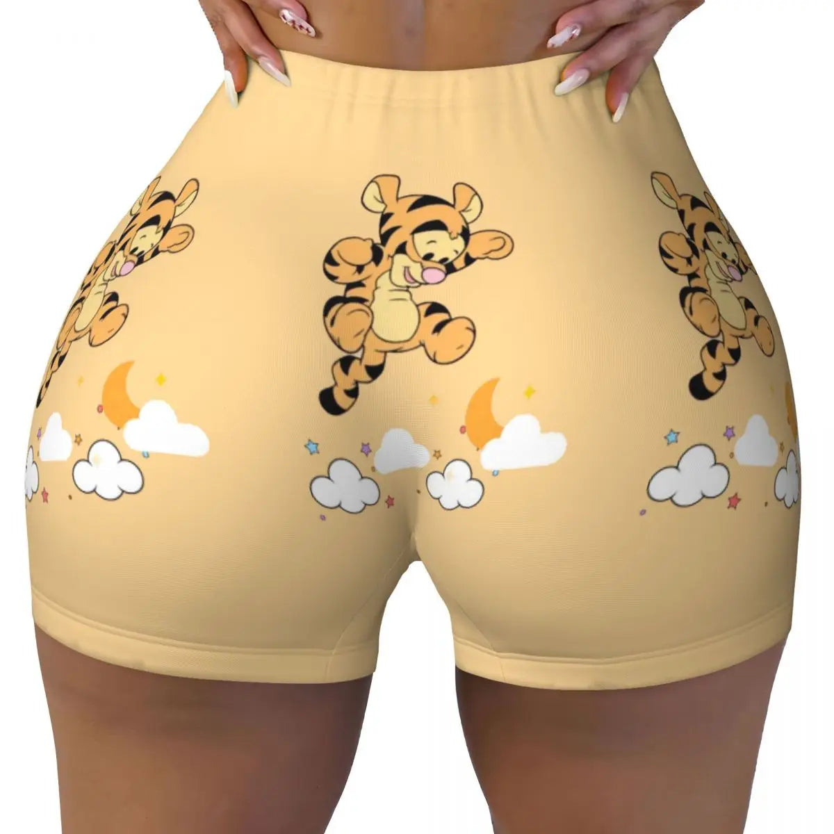 Pantaloni Sportivi e Yoga con Stampa Tigger per Donne – Confortevoli e Stilosi per Giornate Attive